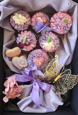 Cupcake Bouquet Luxe Gift Hamper