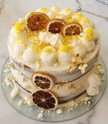 Signature Cake Vanilla Lemon Curd