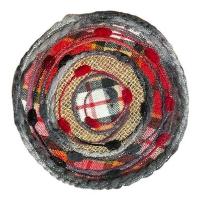 Innovative Patch Sew on- Rustic nail  12x12cm