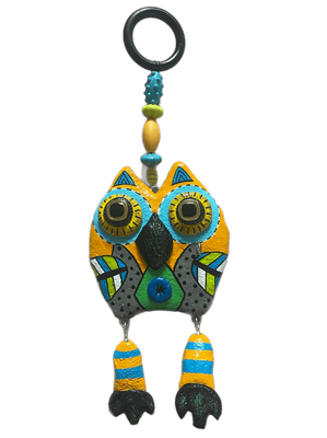 Concrete Owl - PAUL 43x16cm