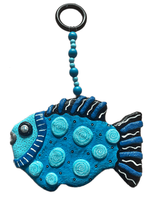 Concrete fish Sculpture JIMMY 40x28cm