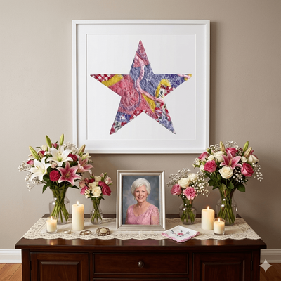 Personalised Deceased Keepsake People/animal 15x15cm any shape