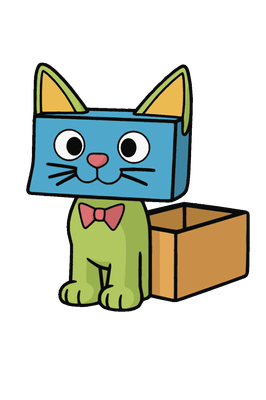 Digital Character License Exclusive- Cubby Kat