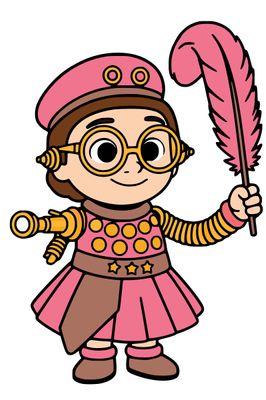 Digital Character License Exclusive- Corinda Bolts