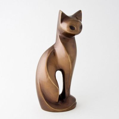 Figurine Collection - Spirit of cat - Antique Bronze