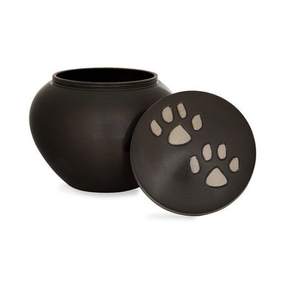 Odyssey Pet Urn Antique/Slate Pewter Paws