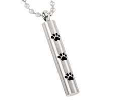 Cremation Jewellery - Trio of paws