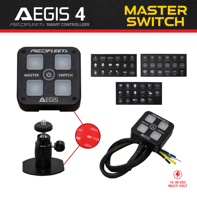 *NEW* AEGIS 4 Way Master Switch Universal Programmable Controller &quot;All-In-One&quot;