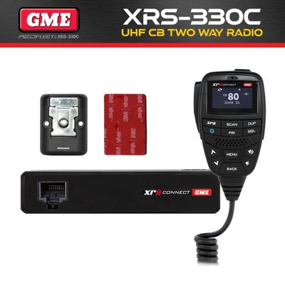 GME XRS-330C Super Compact UHF CB Two Way In Car Vehicle Radio