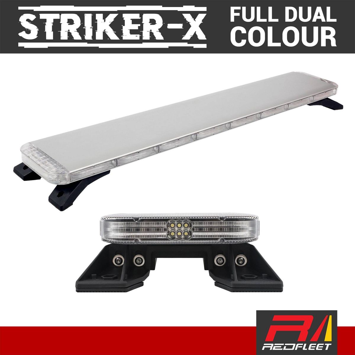 48 Amber Directional LED Strobe Light Bar | Sparrow X Series