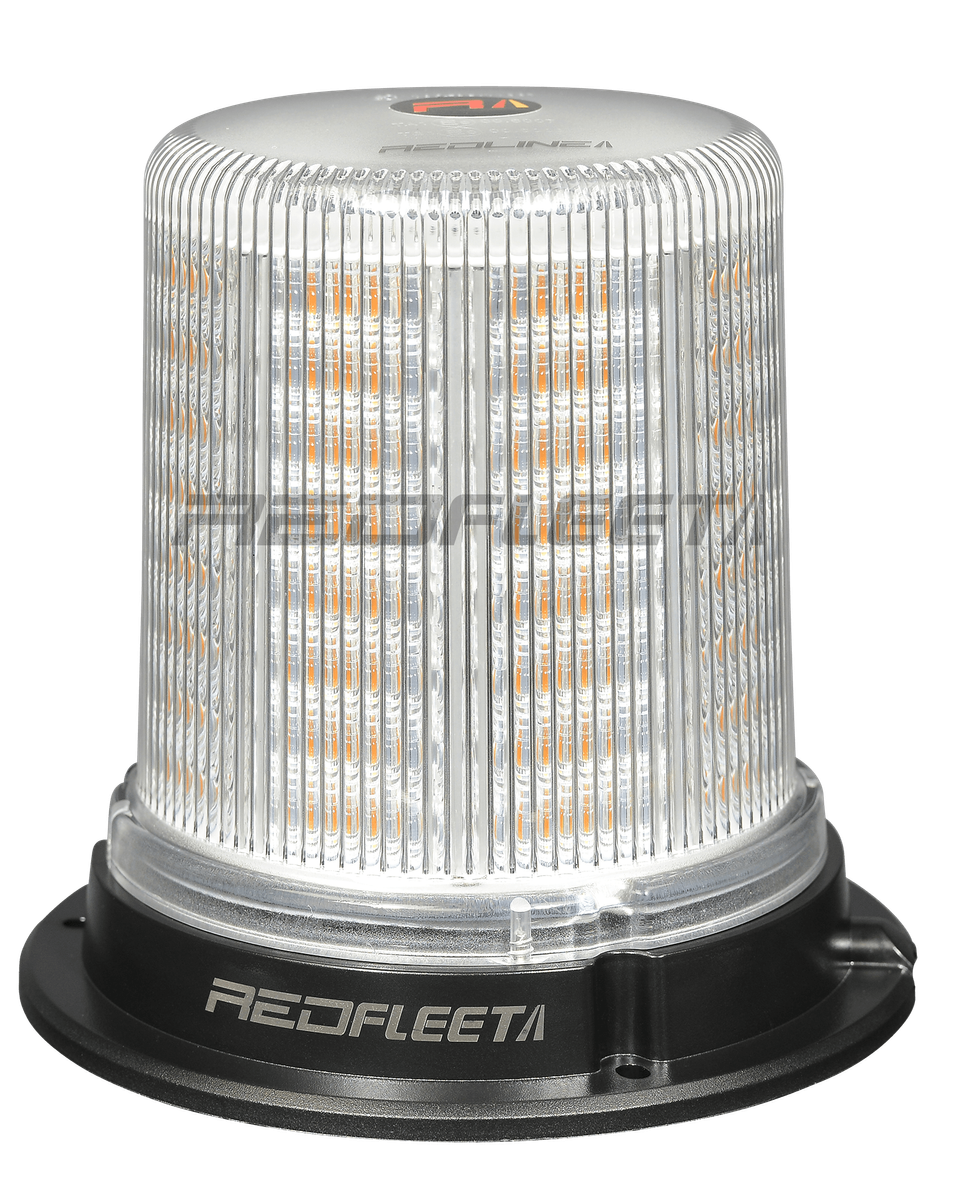 REDFLEET  ALERT 256 L.E.D. FULL DUAL-COLOUR Beacon Flashing & Rotating​  Light HIGH-PROFILE, L.E.D. Beacon Lights