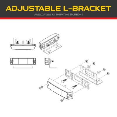Angle Adjustable L-Bracket to suit HEAVY-DUTY, CUTTER &amp; TALON