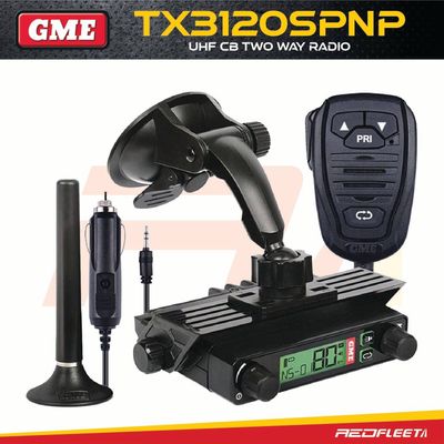 GME TX3120SPNP UHF CB Two Way In Car Vehicle Radio Plug 'n' Play Kit