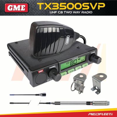 GME TX3500SVP UHF CB Two Way In Car Vehicle Radio Value Pack