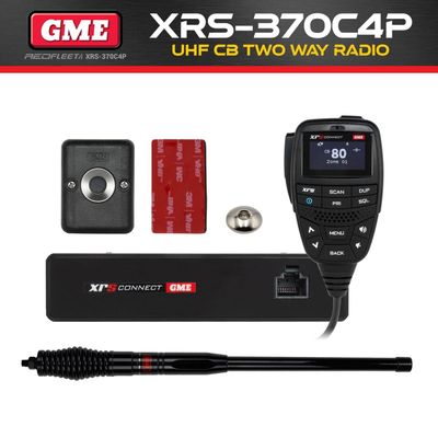 GME XRS-370C4P 4WD Pack UHF CB Two Way In Car Vehicle Radio AE4704B MB207 XRS-370C