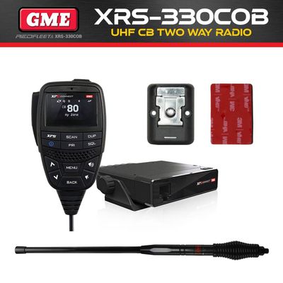 GME XRS-330COB Outback Pack UHF CB Two Way In Car Vehicle Radio