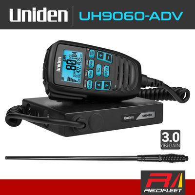 Discontinued - UNIDEN UH9060-ADV Pack UHF CB Two Way In Car Vehicle Radio