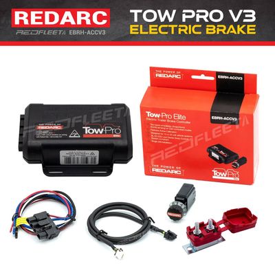 REDARC TOW-PRO ELITE V3 12V / 24V Electric Brake Controller EBRH-ACCV3