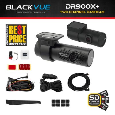 BLACKVUE DR900XPLUS 2160p 4K 30FPS 2 Channel In-Car Vehicle Dash Camera Recording System  WiFi &amp; GPS