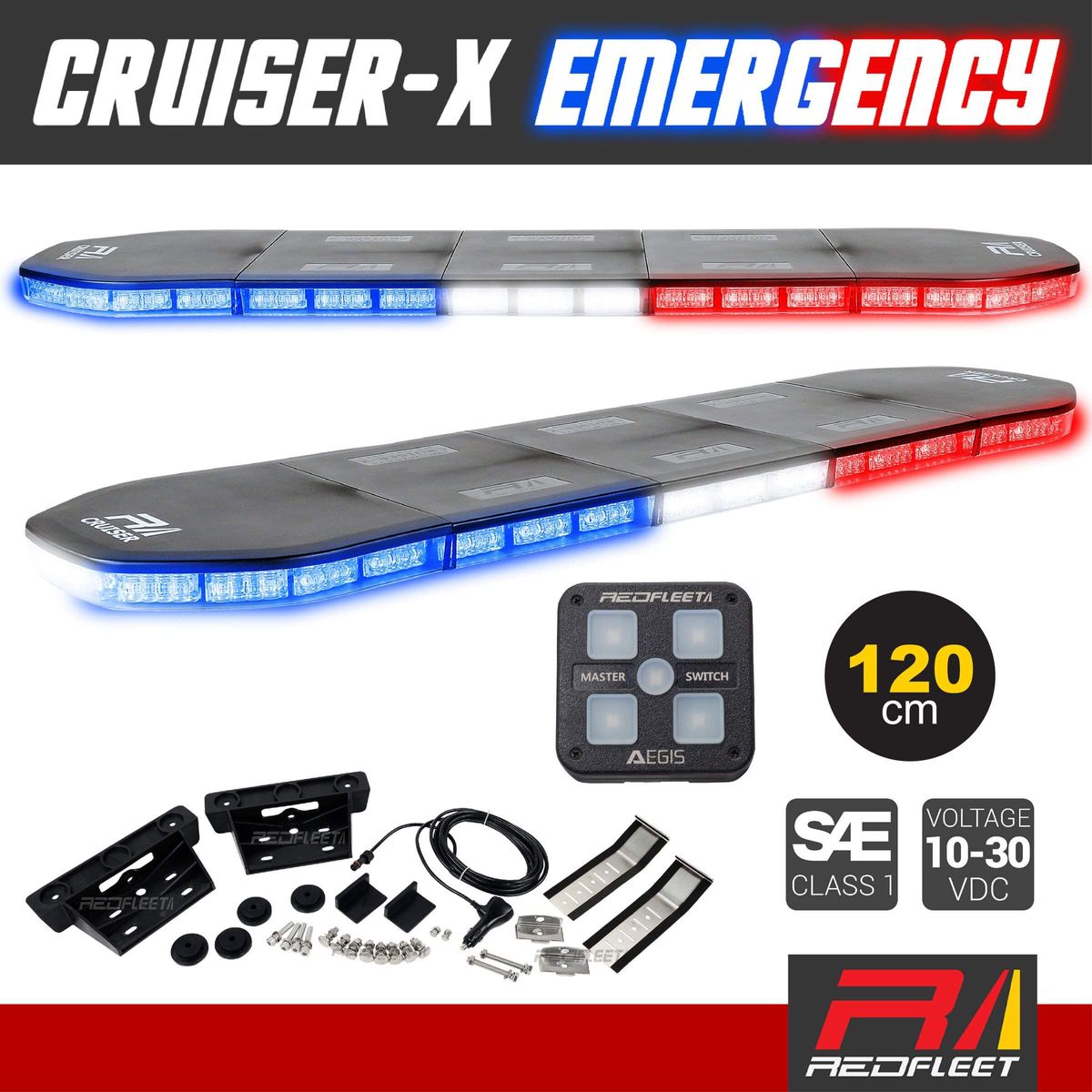 Blue led emergency deals lights