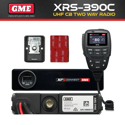 GME XRS-390C IP67 Rugged Weatherproof UHF CB Two Way Radio for Work Vehicles
