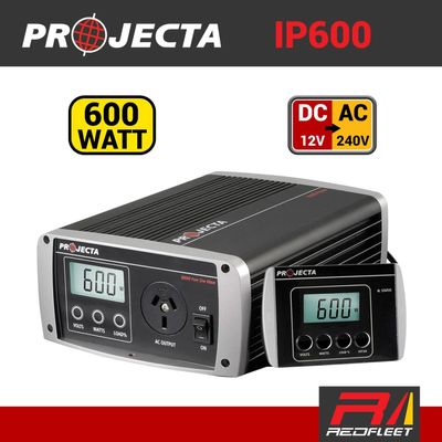 PROJECTA 600 Watt 12V DC Intelli-Wave Pure Sine Wave Inverter