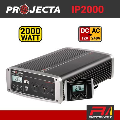 PROJECTA 2000 Watt 12V DC Intelli-Wave Pure Sine Wave Inverter