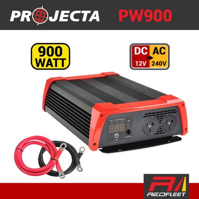 PROJECTA 900 Watt 12V DC Pro-Wave Pure Sine Wave Inverter