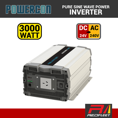 POWERCON 3000 Watt 24V DC Pure Sine Wave Inverter for Vehicles