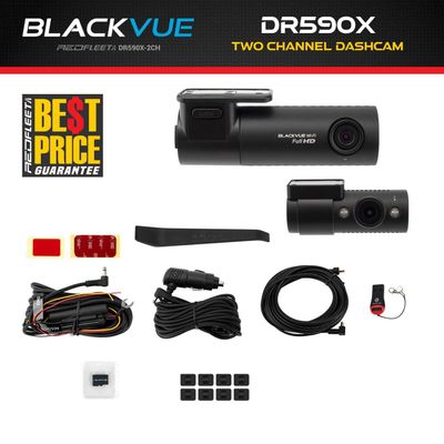 BLACKVUE DR590X 2160p Full HD 30FPS 2 Channel In-Car Vehicle Dash Camera Recording System  WiFi