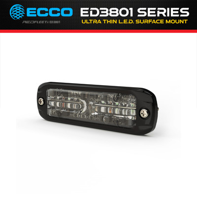ECCO ED3801 Ultra-Thin Directional Amber Surface Mount L.E.D.