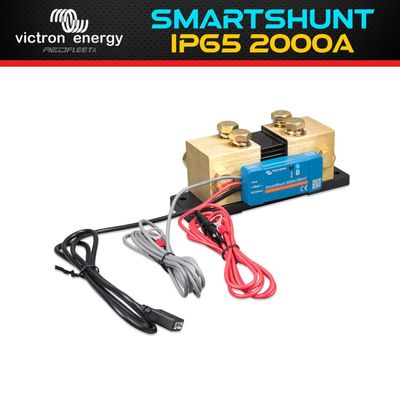 VICTRON SMARTSHUNT IP65 2000A / 50mV Bluetooth Battery Monitor