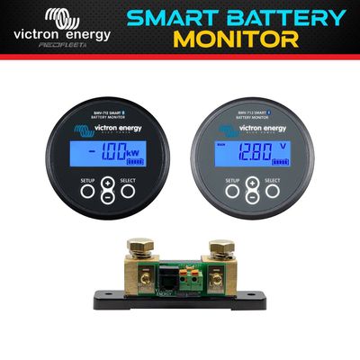 VICTRON BMV-712 Smart Battery Monitor in Grey or Black