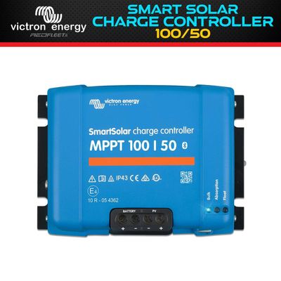 VICTRON SMARTSOLAR MPPT 100V/50A Solar Battery Charger Controller 12/24V DC Bluetooth