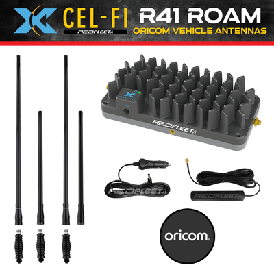 R41 ROAM CEL-FI GO + ORICOM Antennas Vehicle 5G 4G Smart Mobile Signal Booster ANC670 ANC970 Car