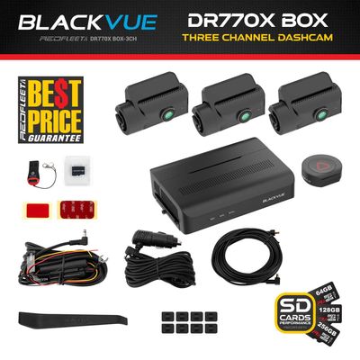 BLACKVUE DR770X BOX Full HD 60FPS 3 Channel In-Car Vehicle Dash Camera Recording System WiFi