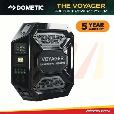 The VOYAGER ENERDRIVE Vehicle Canopy Off-Grid Power System 3000 Watt 100A Inverter-Charger 40A DC