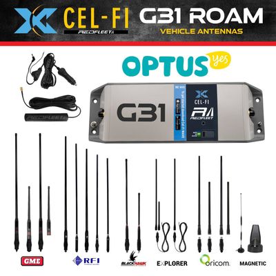 OPTUS G31 CEL-FI GO Mobile Cellular Signal Booster Repeater Amplifier Antenna Kit NEXTIVITY