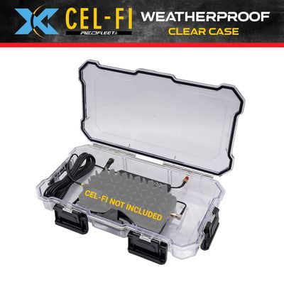 (ADD-ON) Plug &amp; Play Weatherproof Clear Case Solution for CEL-FI GO G31 R41 Device