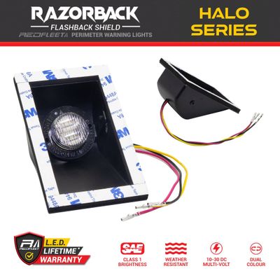 (2 PACK) RAZORBACK Flashback Shield + HALO NEX-GEN L.E.D. Hideaway Lights