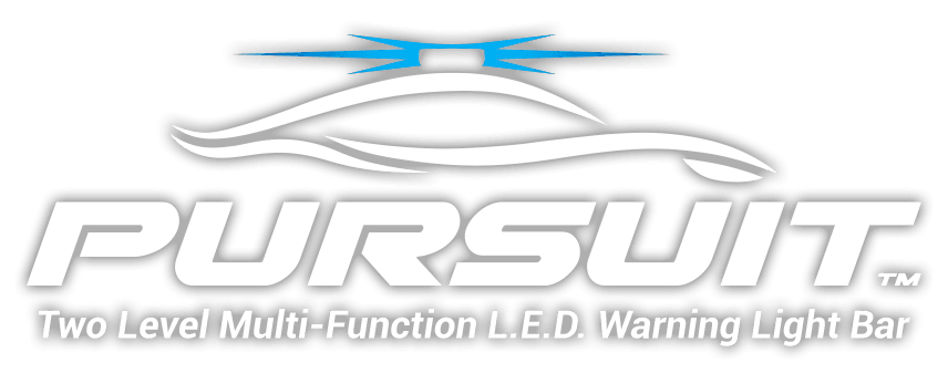 Code 3 Pursuit - Two level multi-function L.E.D. Warning Light Bar