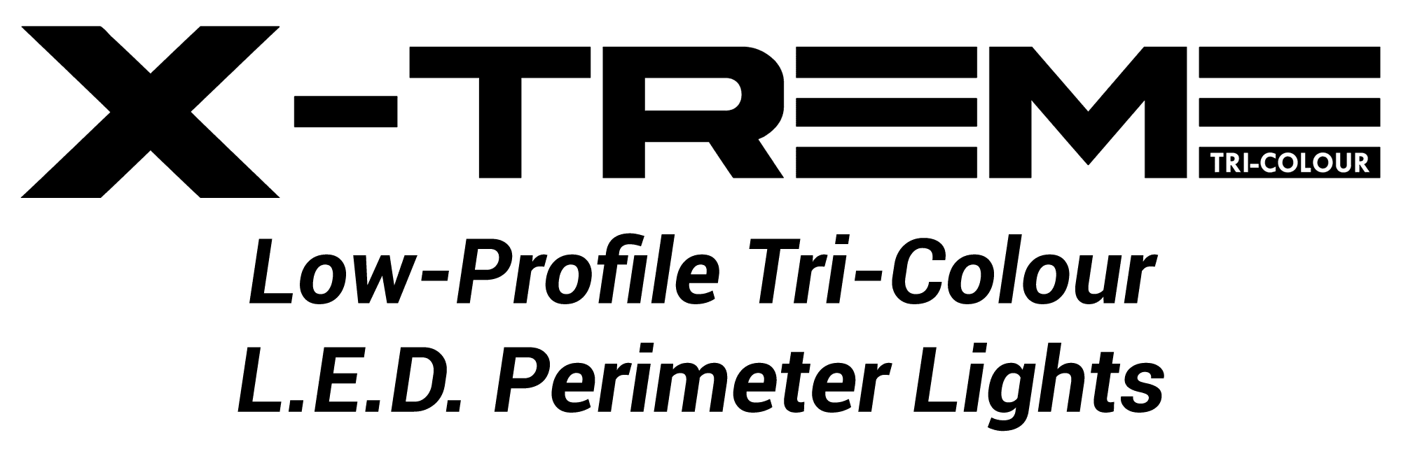 REDFLEET X-TREME Series Low-Profile Tri-Colour L.E.D. Perimeter Warning Lights