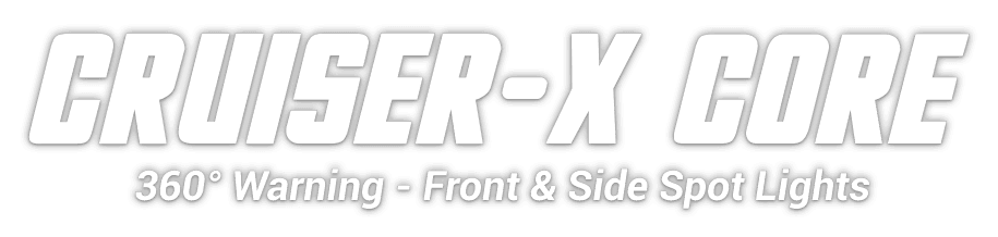 REDFLEET Cruiser-X Mine Spec - 360 degree warning. Front and Side spot lights