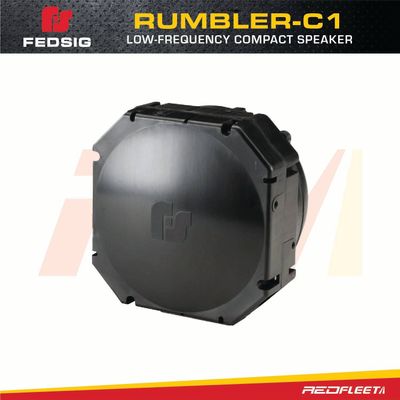 FEDSIG Rumbler&reg; Compact Low-Frequency Secondary Siren Speaker System for Emergency Vehicles