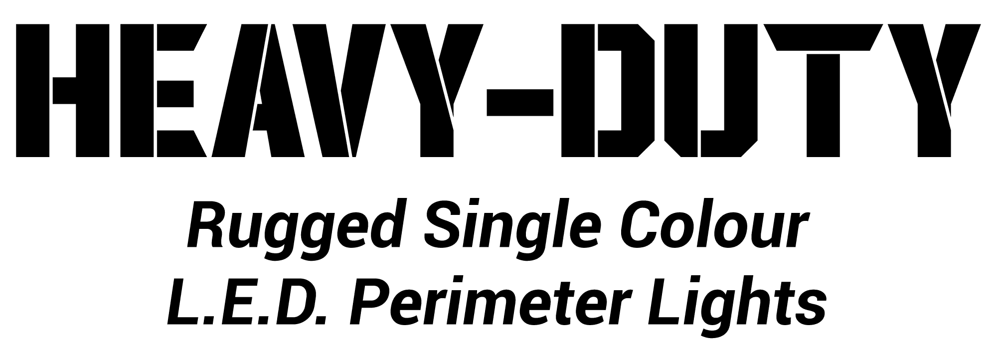 REDFLEET Heavy-Duty Rugged Single Colour L.E.D. Perimeter Lights