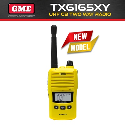 GME TX6165XY IP67 UHF CB Handheld Portable Two Way Radio TX6165X