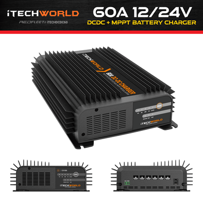iTECH 60A 12/24V DCDC and MPPT Battery Charger