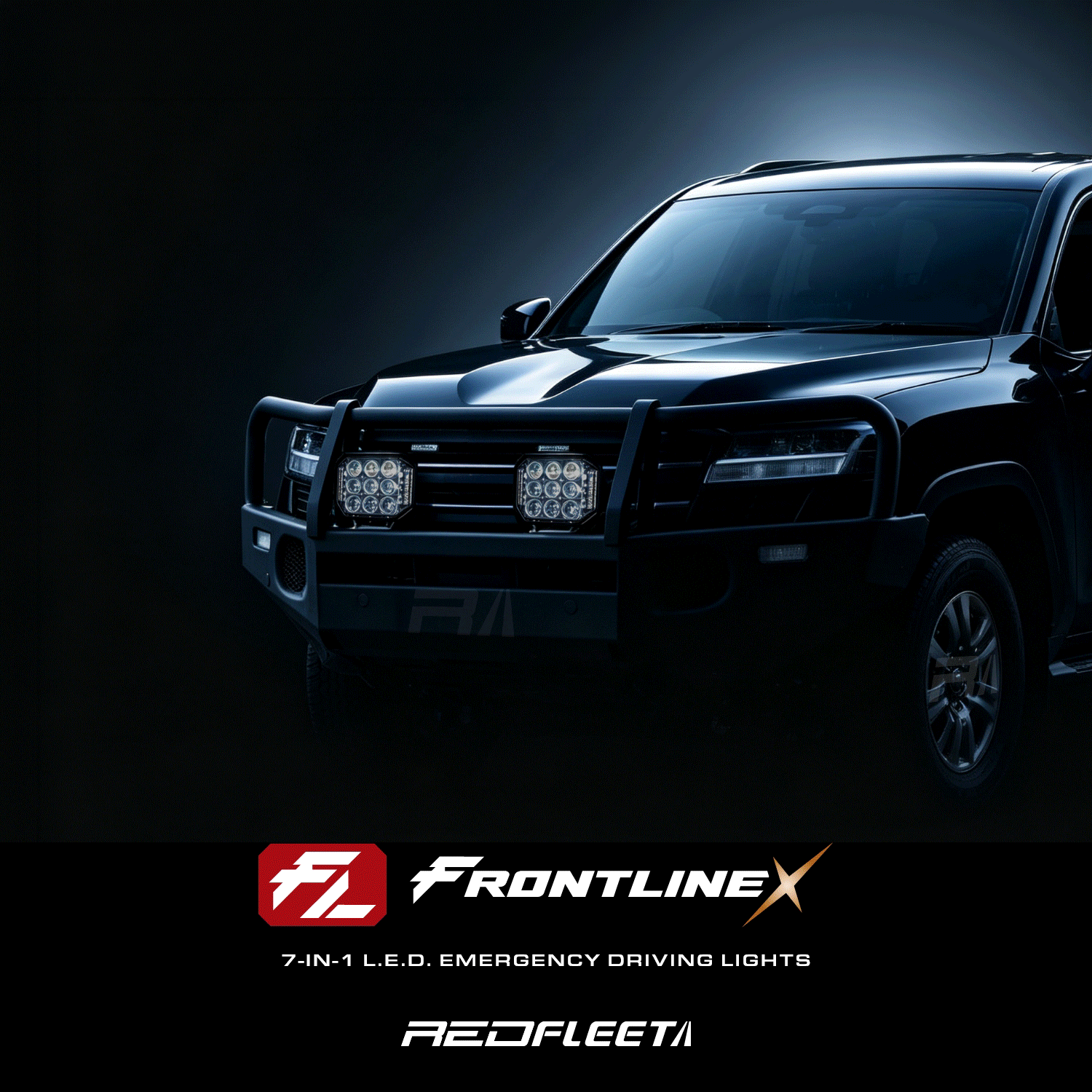 FRONTLINE-X 7-in-1 Emergency Vehicle L.E.D Driving Lights Dual-Colour Safety Warning Marker Position