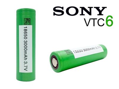 Sony VTC6 3000mAh Battery