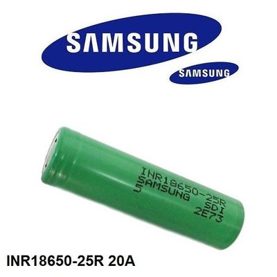 Samsung INR18650 25R 2500 mAh Battery